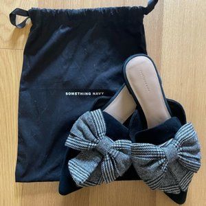 Something Navy x Nordstrom Sz 10 Avenue Bow Mule